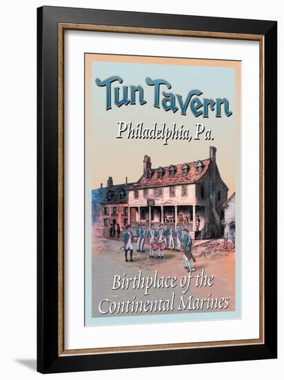 Tun Tavern-null-Framed Art Print