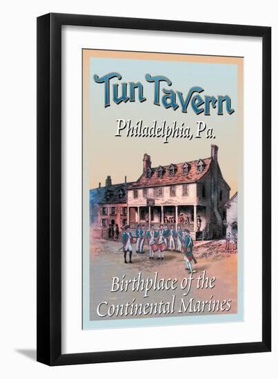 Tun Tavern-null-Framed Art Print