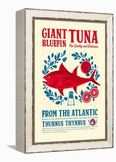 Tuna Kitchen Print-Dionisis Gemos-Framed Premier Image Canvas