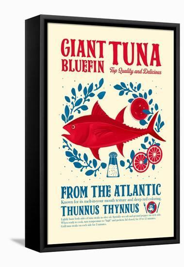 Tuna Kitchen Print-Dionisis Gemos-Framed Premier Image Canvas