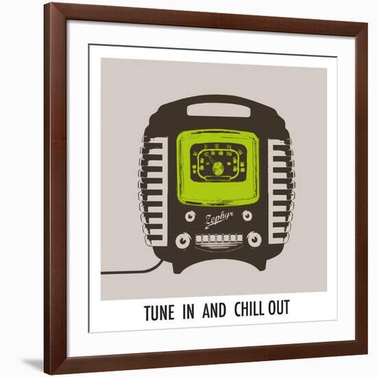 Tune In and Chill Out-Ben James-Framed Giclee Print