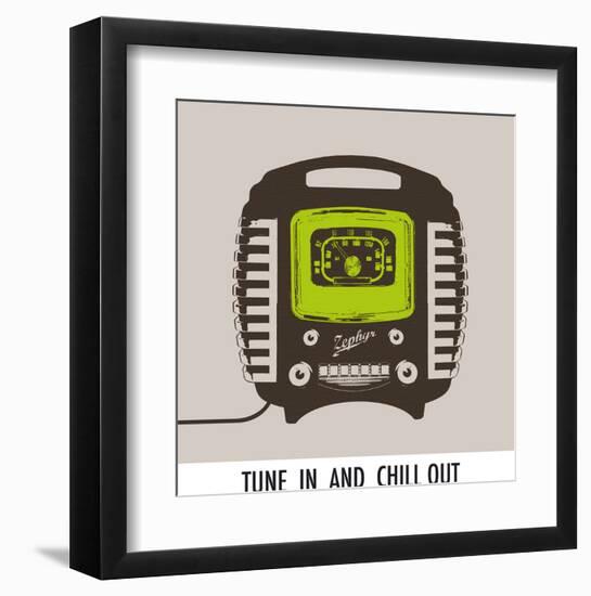 Tune In and Chill Out-Ben James-Framed Giclee Print