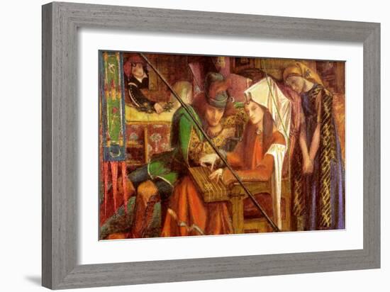 Tune of the Seven Towers-Dante Gabriel Rossetti-Framed Art Print