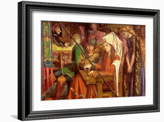 Tune of the Seven Towers-Dante Gabriel Rossetti-Framed Art Print