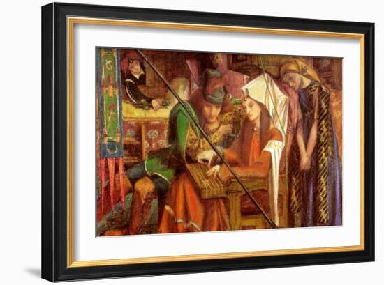 Tune of the Seven Towers-Dante Gabriel Rossetti-Framed Art Print