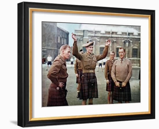 Tunes Of Glory, Gordon Jackson, John Mills, Alec Guinness, 1960-null-Framed Photo