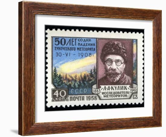 Tunguska Event Stamp, 50th Anniversary-Detlev Van Ravenswaay-Framed Photographic Print