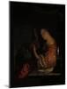 Tuning the Lute-Frans Van Mieris-Mounted Art Print