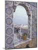 Tunis Ornate tiles on rooftop, Tunisia-Alan Klehr-Mounted Photographic Print