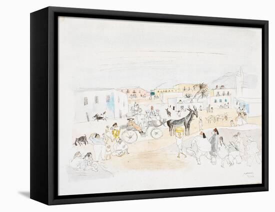 Tunis (W/C on Paper)-Jules Pascin-Framed Premier Image Canvas