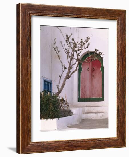 Tunisia, Sidi Bou Said, Building, Front Door-Thonig-Framed Photographic Print