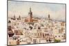 Tunisia, Tunis View 1912-Frances E Nesbitt-Mounted Art Print