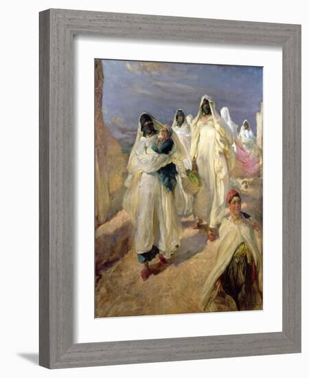 Tunisian Women-Edgar Bundy-Framed Giclee Print