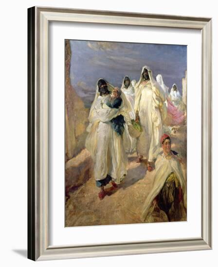 Tunisian Women-Edgar Bundy-Framed Giclee Print