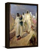 Tunisian Women-Edgar Bundy-Framed Premier Image Canvas