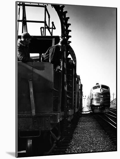 Tunnel Clearance Car: the B&O No. Ce-15: the Leaping Lena-null-Mounted Photographic Print