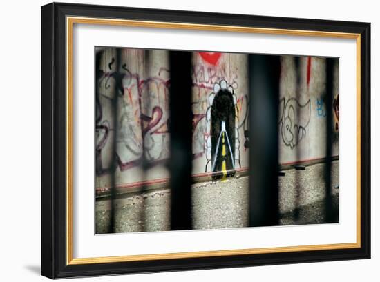 Tunnel Graffiti-null-Framed Photo