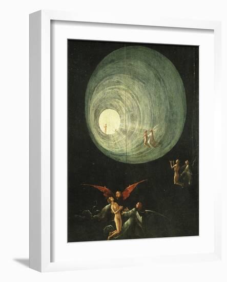 Tunnel of Light, from Paradise (Detail)-Hieronymus Bosch-Framed Giclee Print