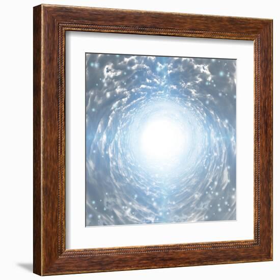 Tunnel Of Light-rolffimages-Framed Art Print