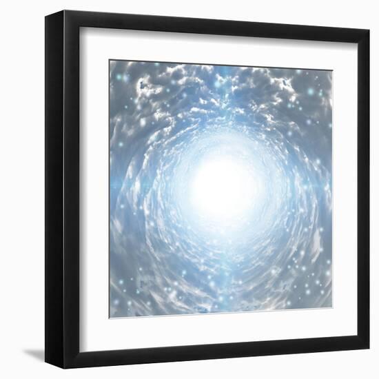 Tunnel Of Light-rolffimages-Framed Art Print