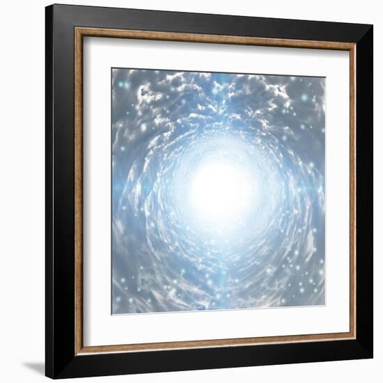 Tunnel Of Light-rolffimages-Framed Art Print