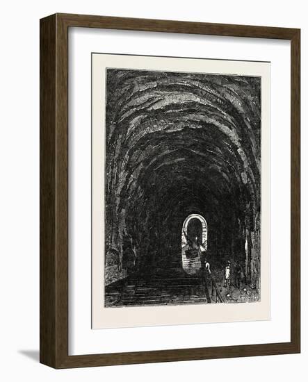 Tunnel of the Thames and Medway Canal-null-Framed Giclee Print