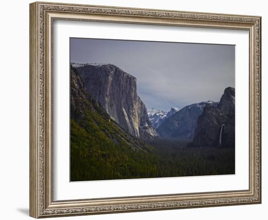 Tunnel View BW-Moises Levy-Framed Photographic Print