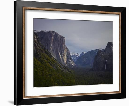 Tunnel View BW-Moises Levy-Framed Photographic Print