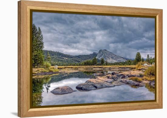 Tuolumne Meadows and Lembert Dome-Doug Meek-Framed Premier Image Canvas