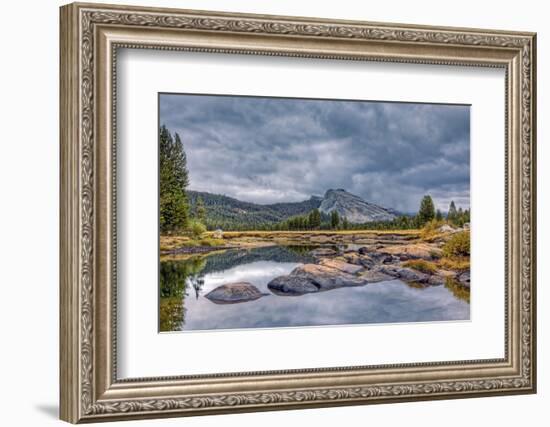 Tuolumne Meadows and Lembert Dome-Doug Meek-Framed Photographic Print