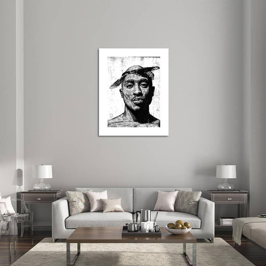 Tupac Giclee Print Neil Shigley Art Com