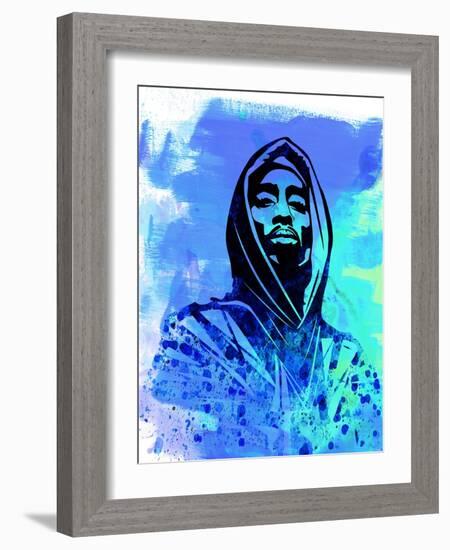 Tupac-Olivia Morgan-Framed Art Print