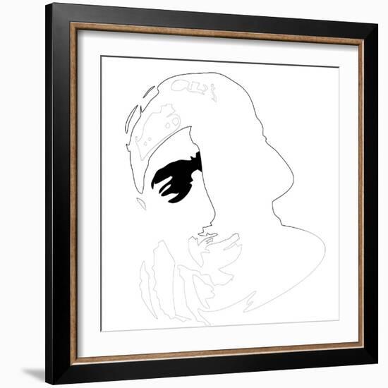 Tupac-Logan Huxley-Framed Art Print