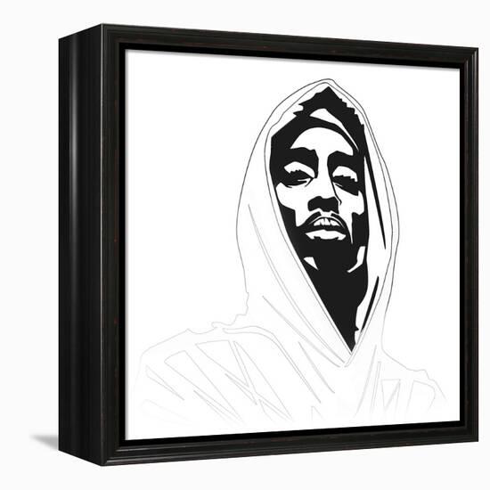 Tupak-Logan Huxley-Framed Stretched Canvas