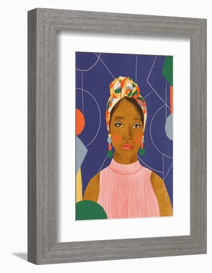 Turban Beauty-Gigi Rosado-Framed Photographic Print