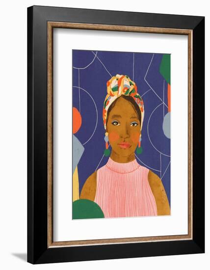 Turban Beauty-Gigi Rosado-Framed Photographic Print