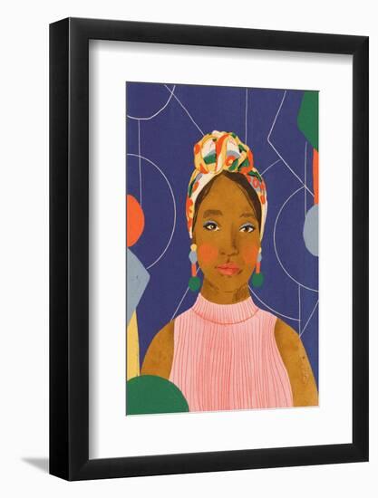 Turban Beauty-Gigi Rosado-Framed Photographic Print