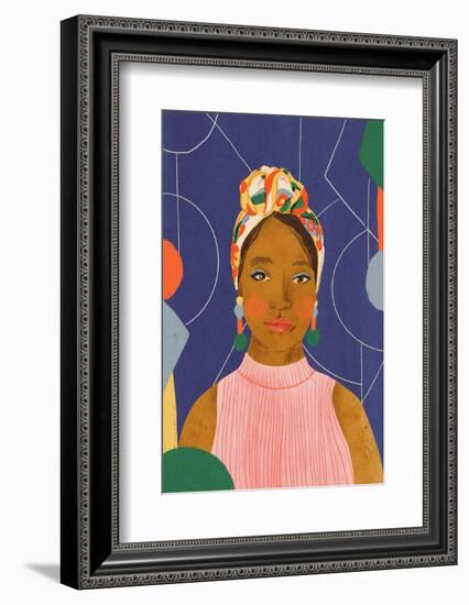 Turban Beauty-Gigi Rosado-Framed Photographic Print