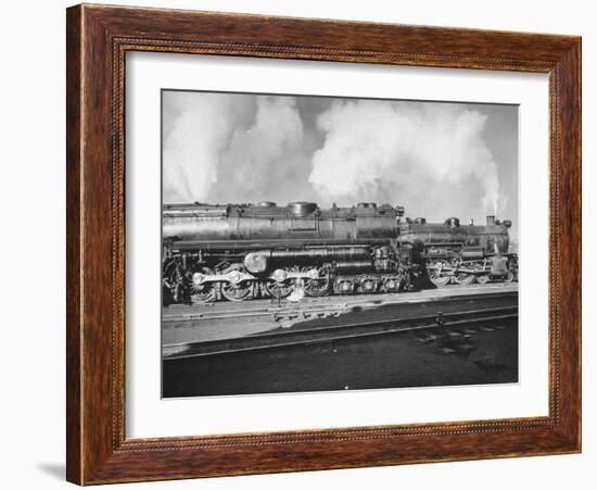 Turbine Locomotives of the Pennsylvania Railroad-Andreas Feininger-Framed Photographic Print