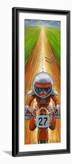 Turbo All The Way-Aaron Jasinski-Framed Art Print