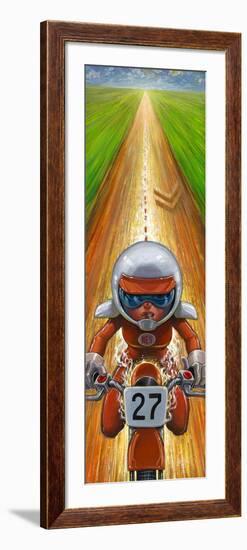 Turbo All The Way-Aaron Jasinski-Framed Art Print