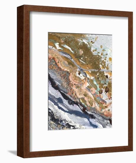 Turbulence Rectangle II-Patricia Pinto-Framed Art Print