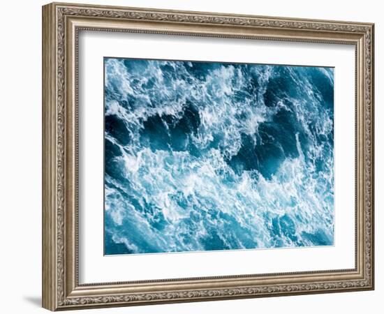 Turbulent Tasman Sea II-Eva Bane-Framed Art Print