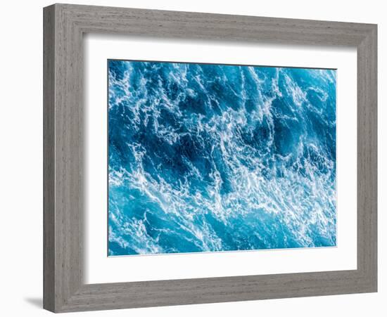 Turbulent Tasman Sea III-Eva Bane-Framed Art Print