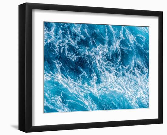 Turbulent Tasman Sea III-Eva Bane-Framed Art Print