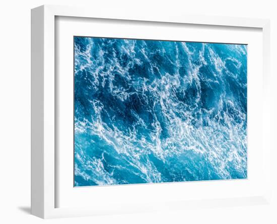 Turbulent Tasman Sea III-Eva Bane-Framed Art Print