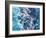 Turbulent Tasman Sea V-Eva Bane-Framed Art Print