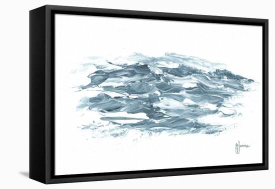 Turbulent Waters I-Georgia Janisse-Framed Stretched Canvas