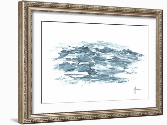 Turbulent Waters I-Georgia Janisse-Framed Art Print