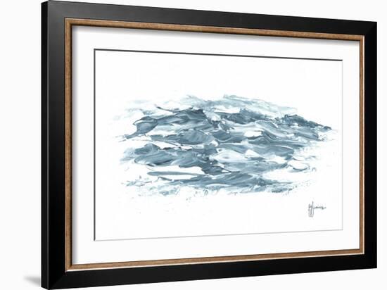 Turbulent Waters I-Georgia Janisse-Framed Art Print